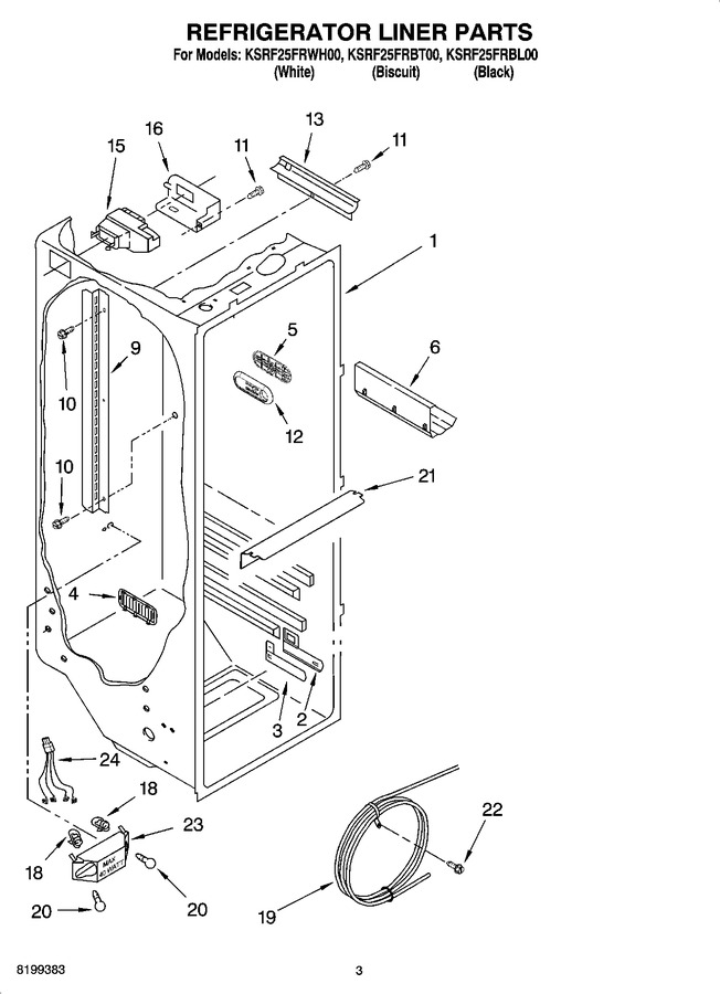 Diagram for KSRF25FRBL00