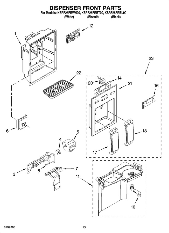 Diagram for KSRF25FRBT00