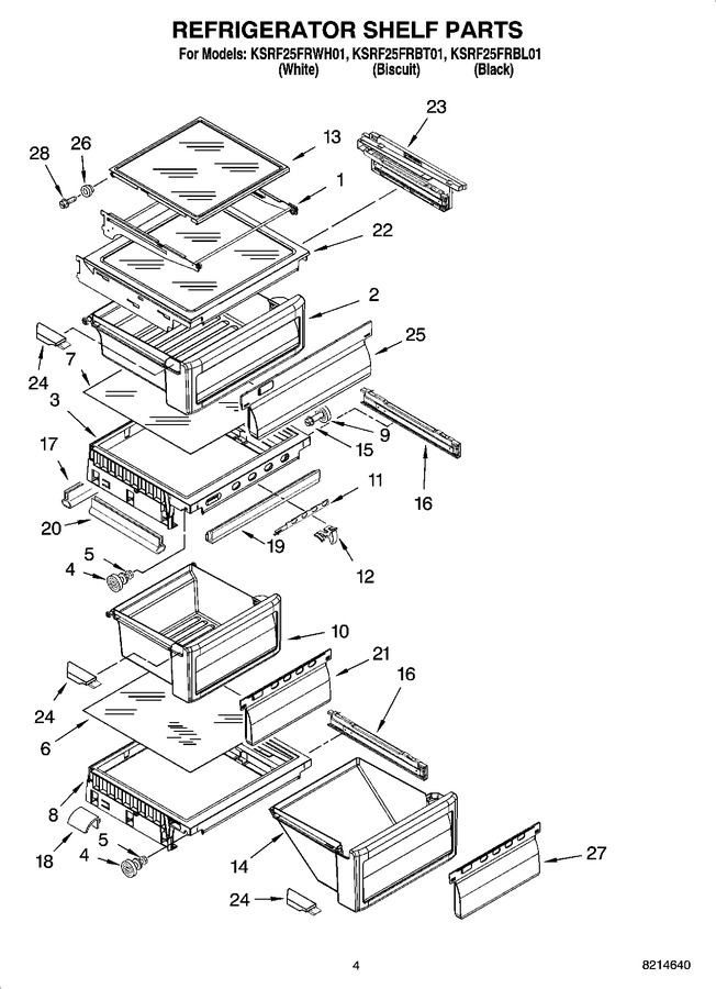 Diagram for KSRF25FRWH01