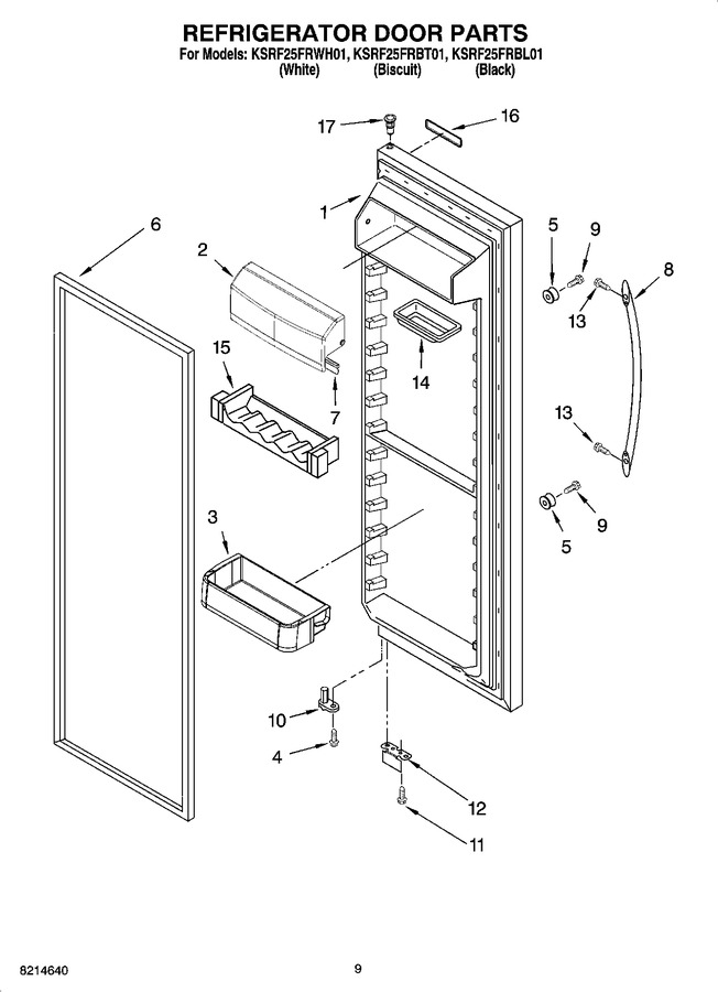 Diagram for KSRF25FRWH01