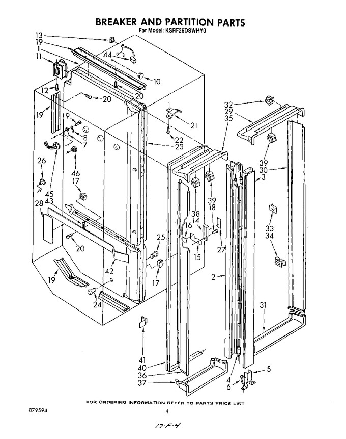 Diagram for KSRF26DSWHY0