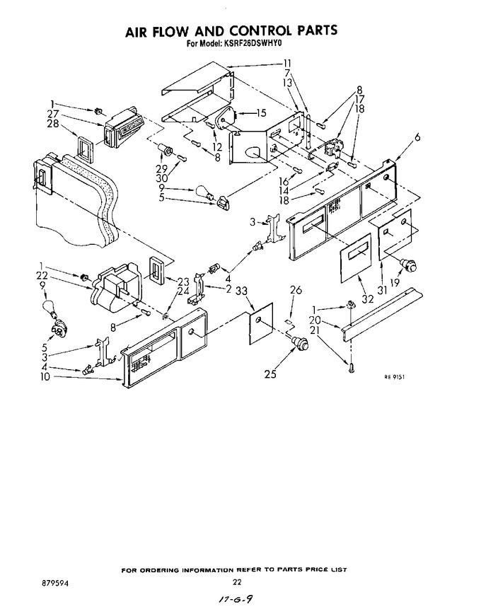 Diagram for KSRF26DSWHY0