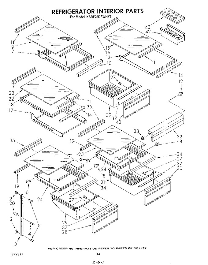 Diagram for KSRF26DSWHY1