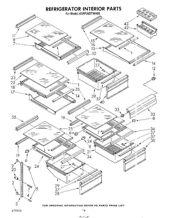 Diagram for KSRF26DTPL00