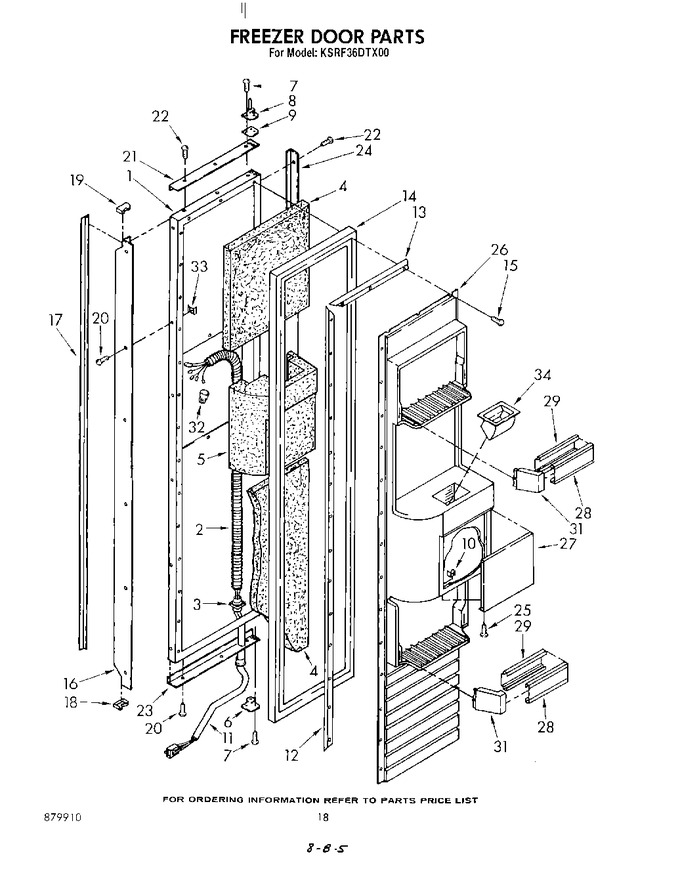 Diagram for KSRF36DTX00