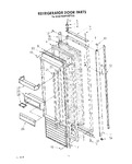 Diagram for 10 - Refrigerator Door, Lit/optional