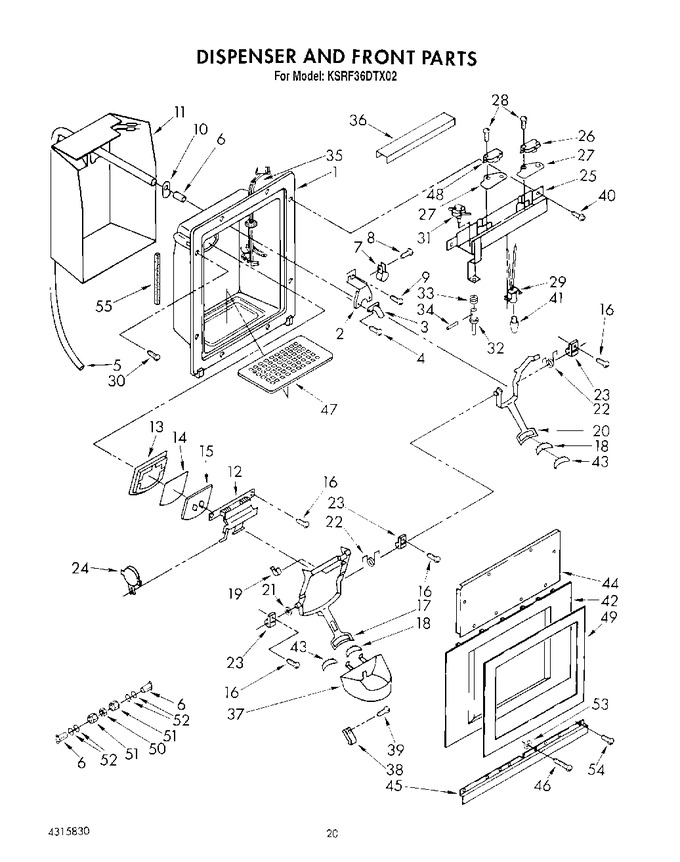 Diagram for KSRF36DTX02