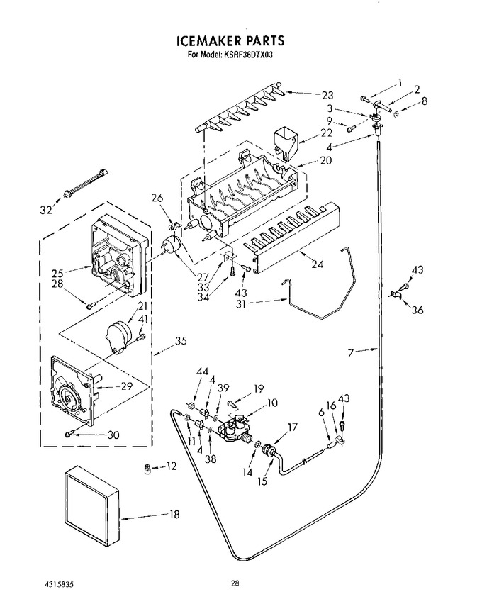 Diagram for KSRF36DTX03