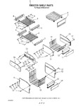 Diagram for 10 - Freezer Shelf