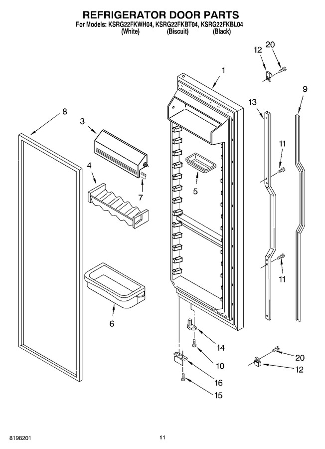 Diagram for KSRG22FKWH04