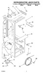 Diagram for 02 - Refrigerator Liner Parts