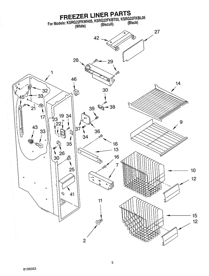 Diagram for KSRG22FKWH05