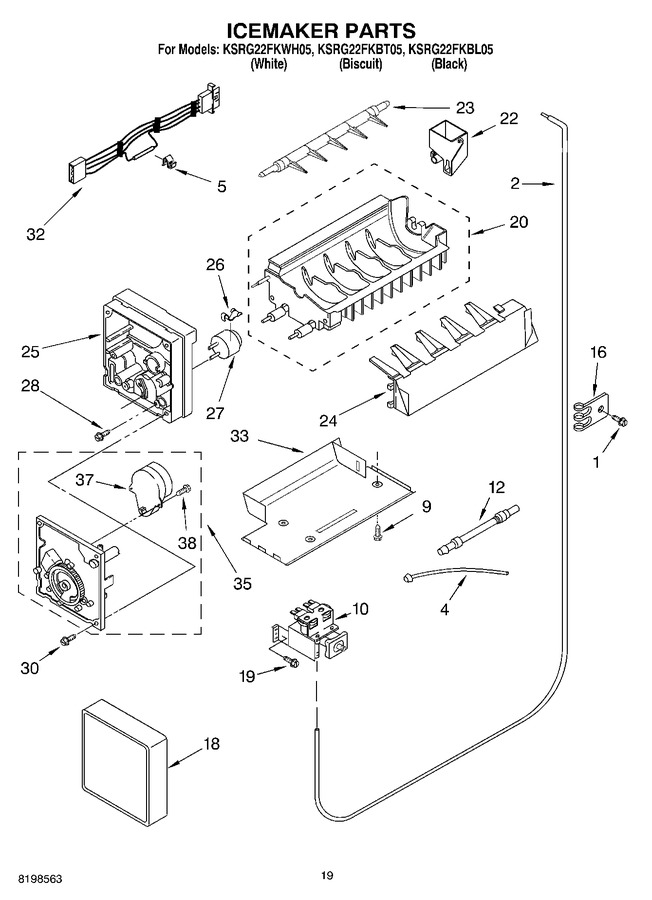 Diagram for KSRG22FKBT05