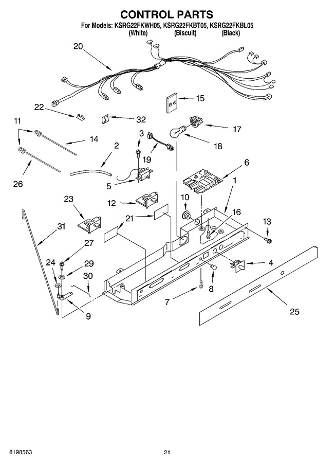 Diagram for KSRG22FKWH05