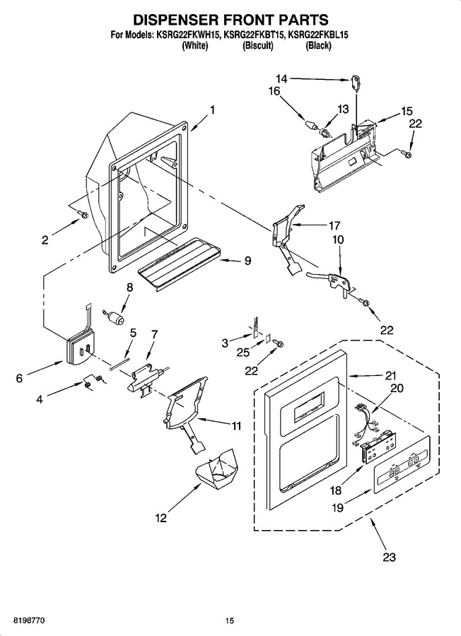 Diagram for KSRG22FKBL15