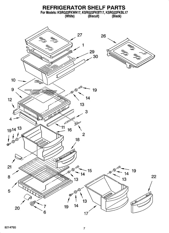 Diagram for KSRG22FKWH17