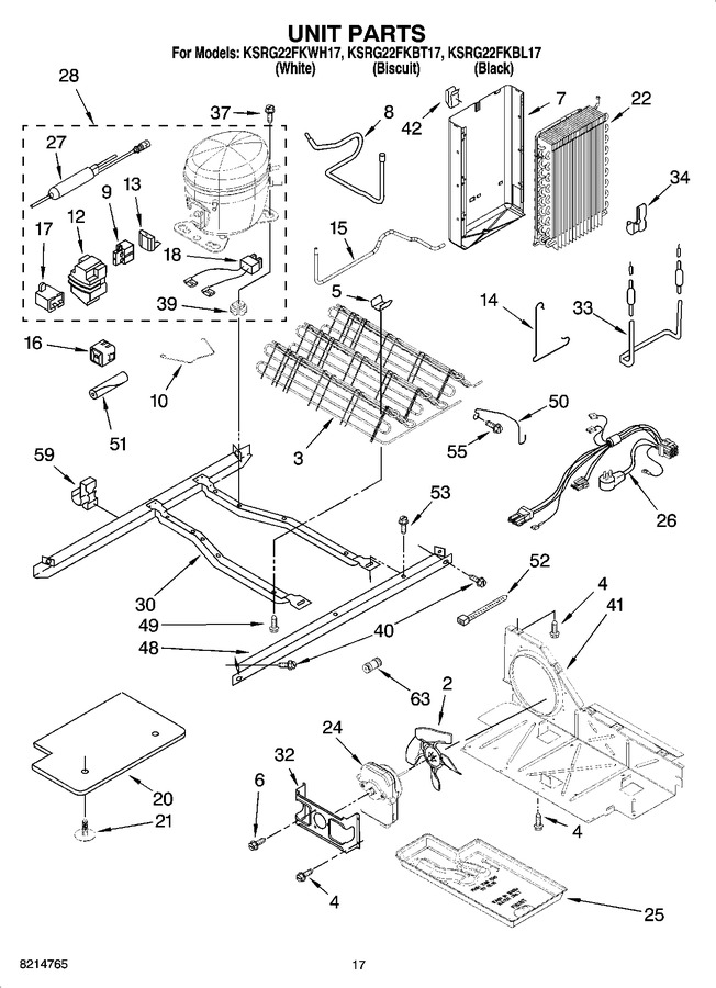 Diagram for KSRG22FKWH17