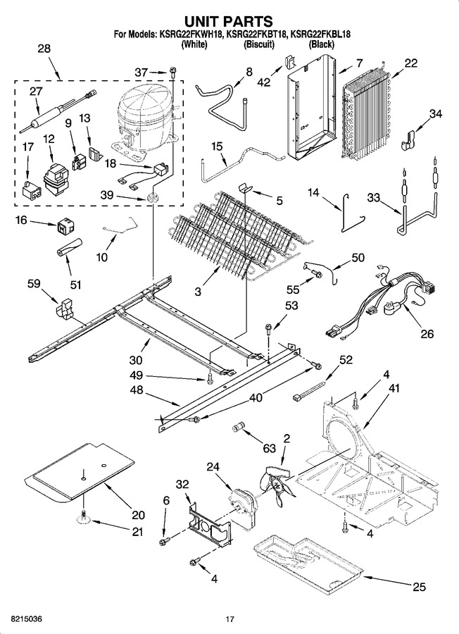 Diagram for KSRG22FKWH18