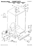 Diagram for 01 - Cabinet Parts