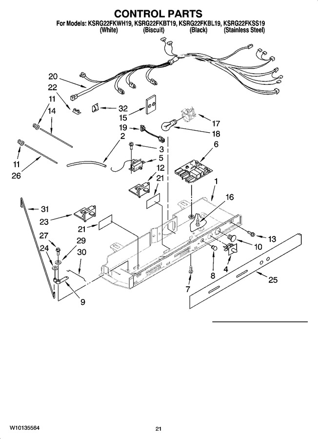 Diagram for KSRG22FKWH19