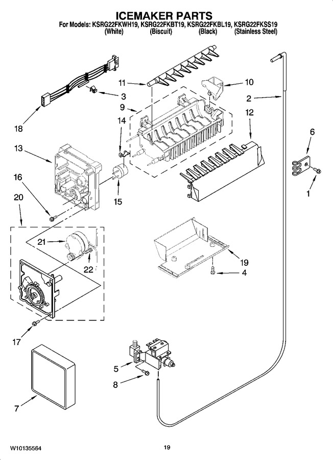 Diagram for KSRG22FKWH19