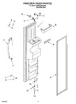 Diagram for 08 - Freezer Door