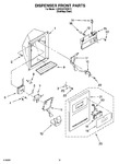 Diagram for 09 - Dispenser Front Parts