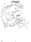 Diagram for 12 - Control Parts, Parts Not Illustrated