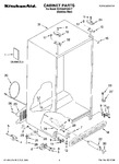 Diagram for 01 - Cabinet Parts