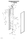 Diagram for 08 - Freezer Door Parts