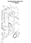 Diagram for 02 - Refrigerator Liner Parts