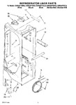 Diagram for 02 - Refrigerator Liner Parts