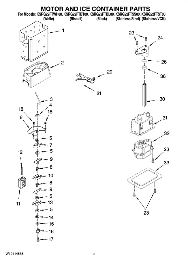 Diagram for KSRG22FTBT00