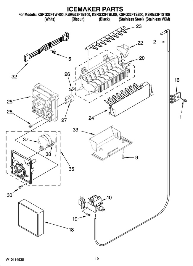 Diagram for KSRG22FTST00