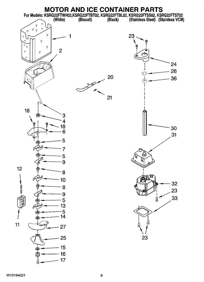 Diagram for KSRG22FTSS02