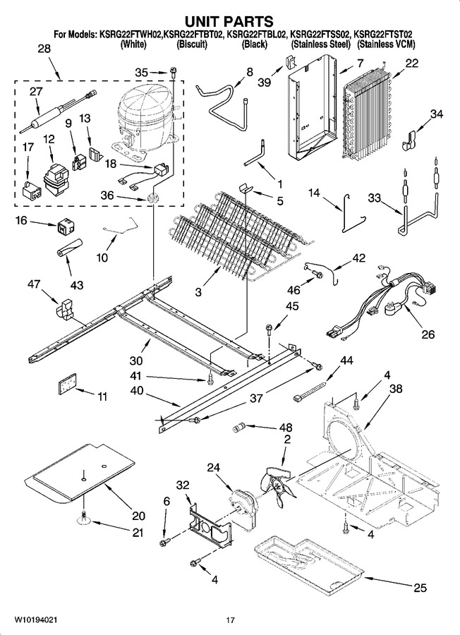 Diagram for KSRG22FTWH02