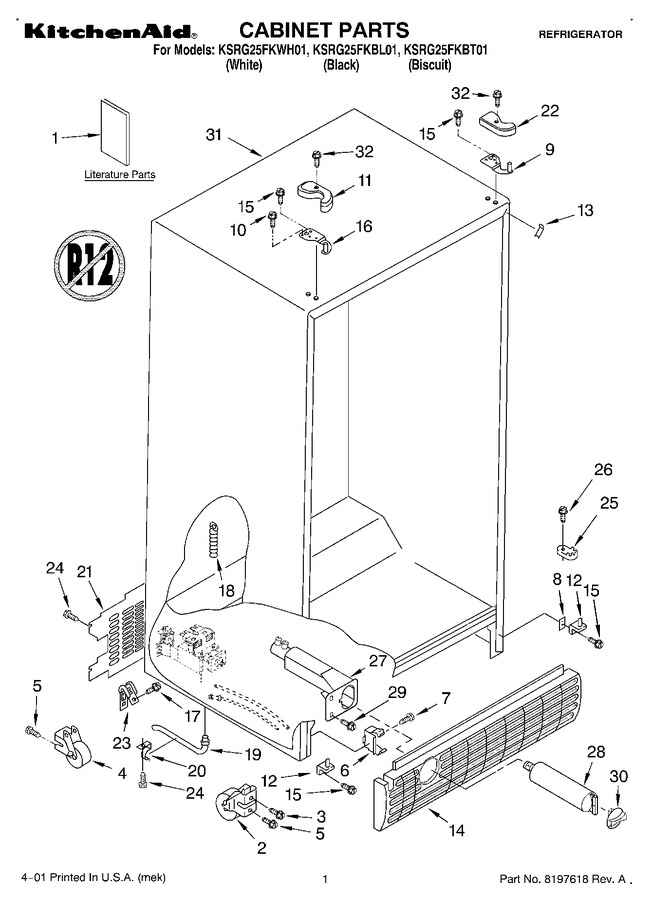 Diagram for KSRG25FKBT01