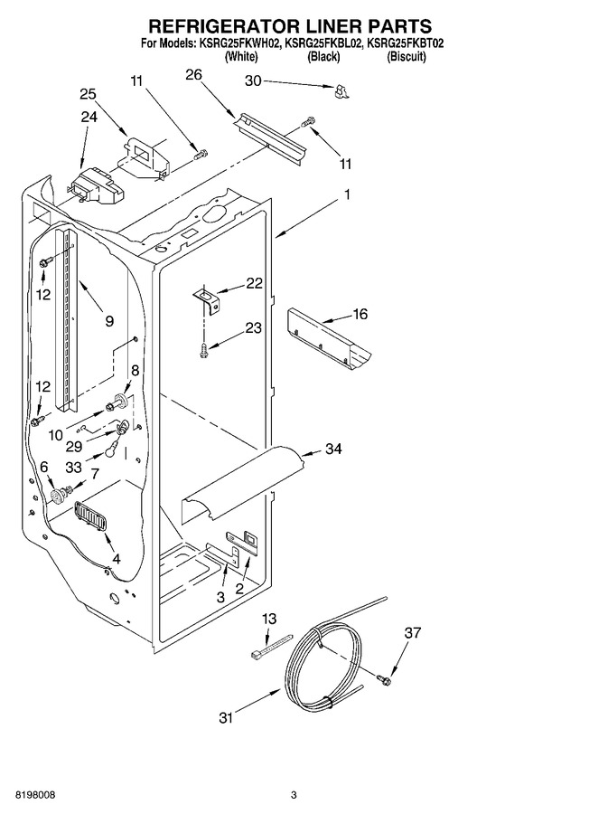 Diagram for KSRG25FKBT02