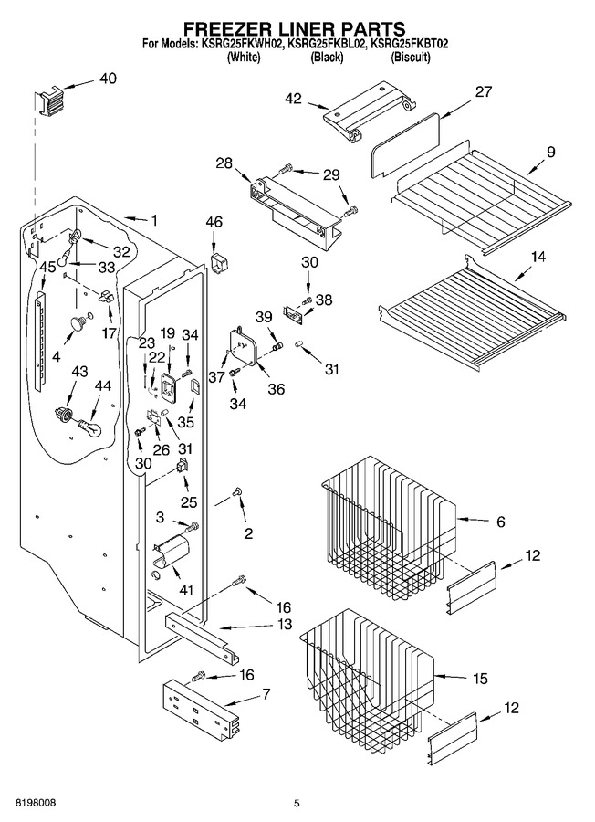 Diagram for KSRG25FKBT02