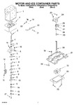 Diagram for 05 - Motor And Ice Container Parts