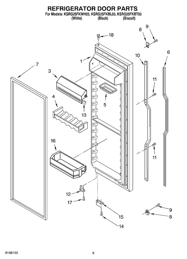 Diagram for KSRG25FKWH03