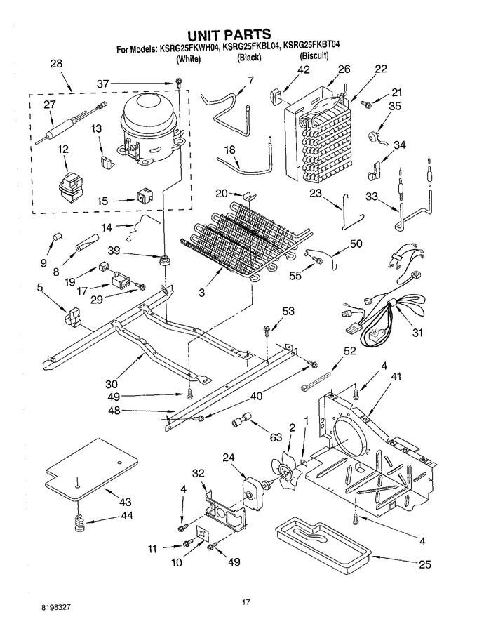 Diagram for KSRG25FKWH04