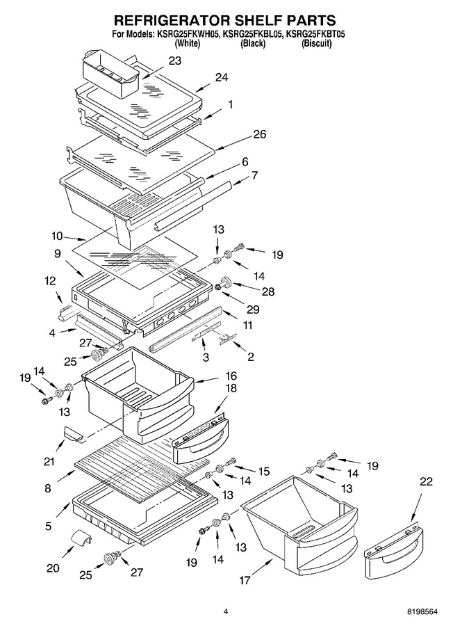 Diagram for KSRG25FKBL05