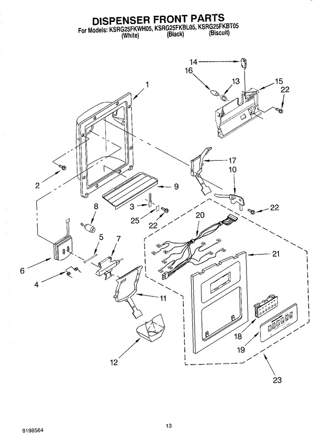 Diagram for KSRG25FKBT05