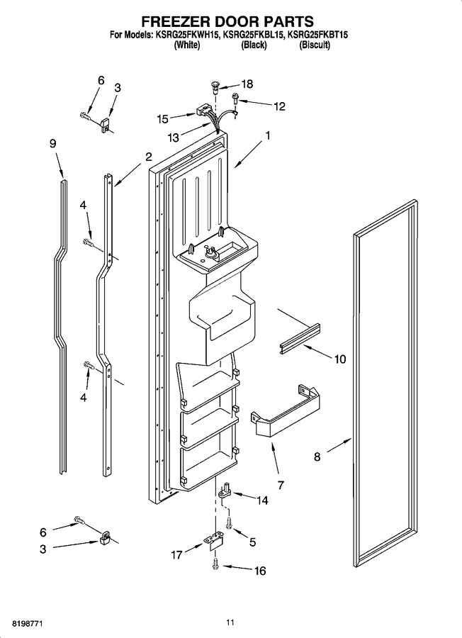 Diagram for KSRG25FKWH15