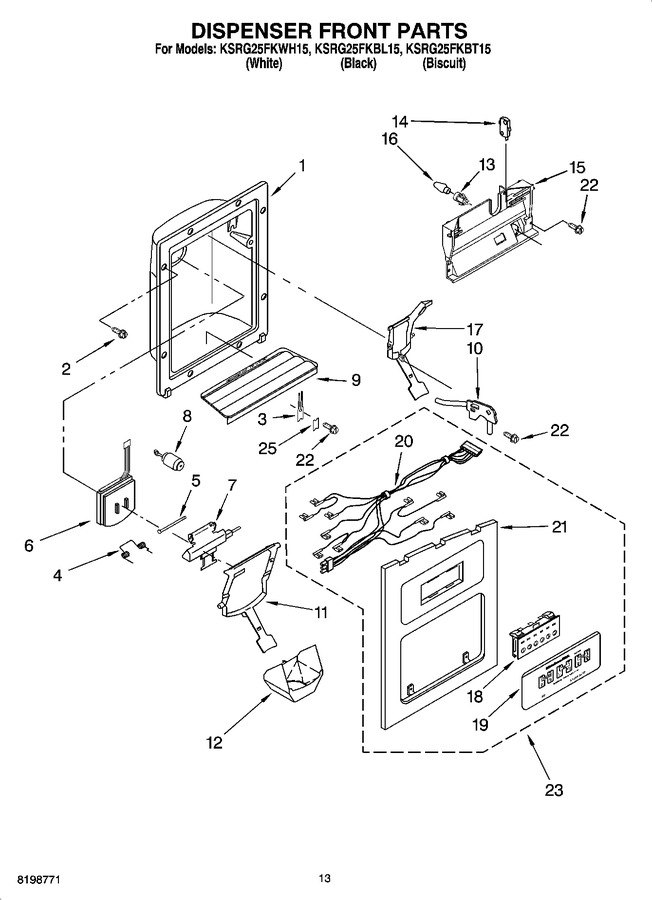 Diagram for KSRG25FKBT15