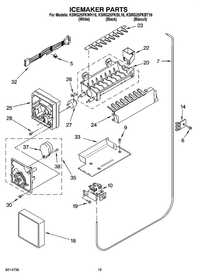 Diagram for KSRG25FKBT16