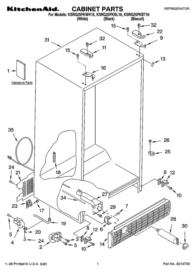 Diagram for KSRG25FKBT16