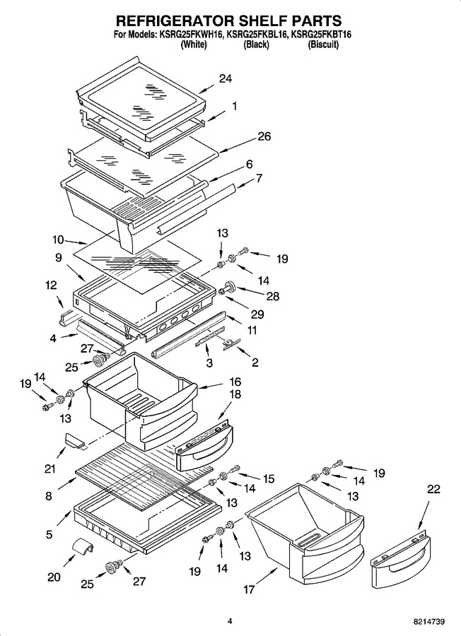 Diagram for KSRG25FKBL16