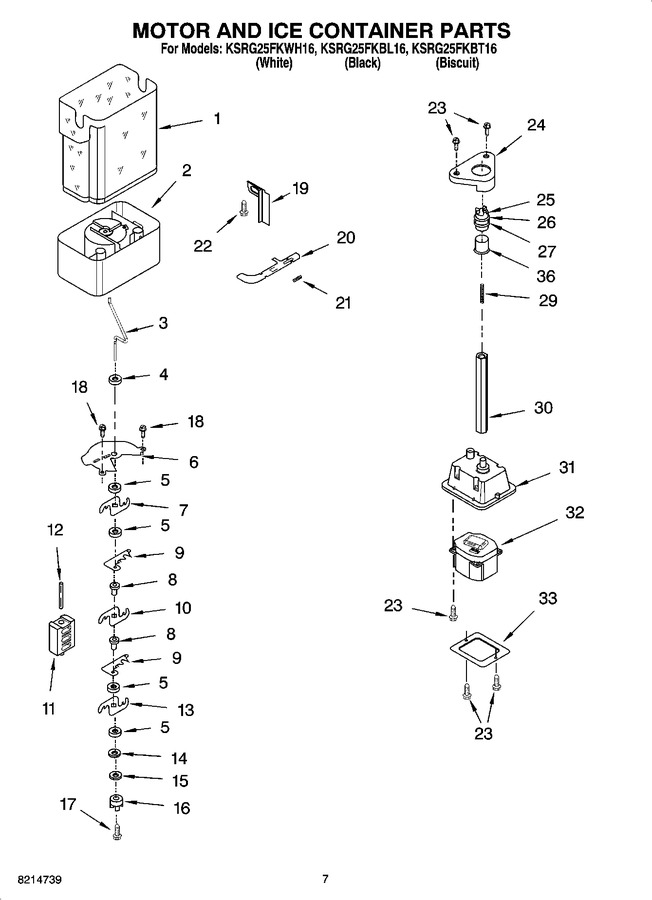 Diagram for KSRG25FKBT16